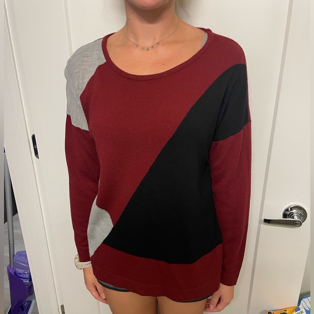 Red sweater